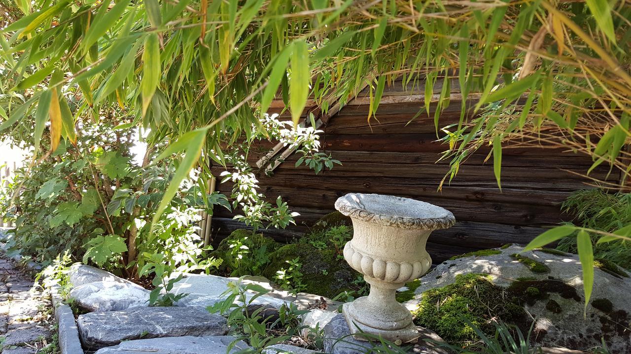 Bergluft Bed & Breakfast Lenk Bagian luar foto